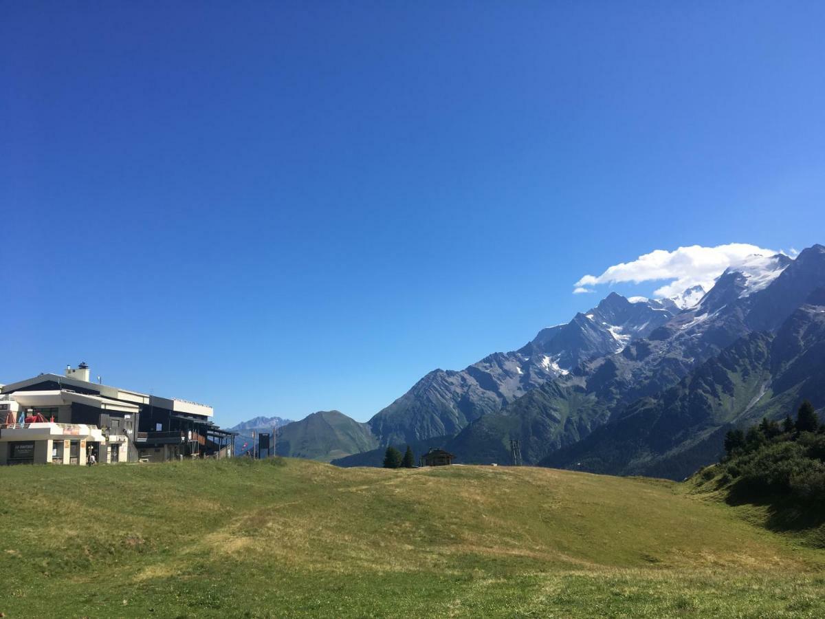 Ferienwohnung Les Pierres Blanches Mont Blanc Les Contamines-Montjoie Exterior foto